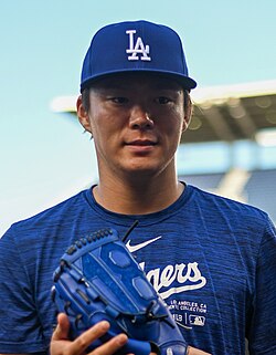 Yoshinobu Yamamoto in 2024