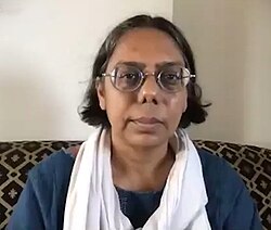 Indian journalist and activist Ruchira Gupta