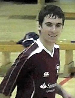 English writer, futsal player Seth Burkett