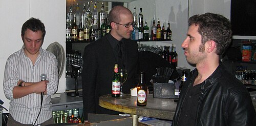 British video game journalists, Jim Rossignol, Kieron Gillen, Alec Meer of Rock Paper Shotgun