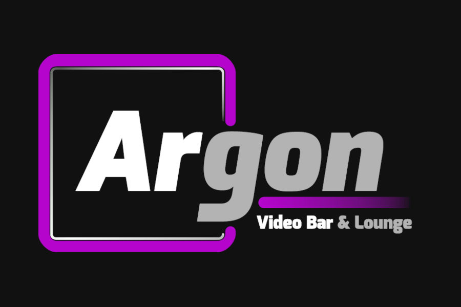 Bar Argon logo with bold “Argon” text and pink-purple gradient accents.
