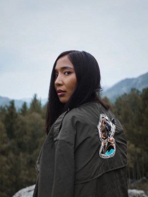 Une femme native américaine